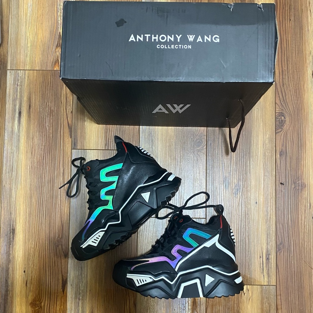 Women’s Size 8.5 “Anthony Wang” Wedge Sneakers